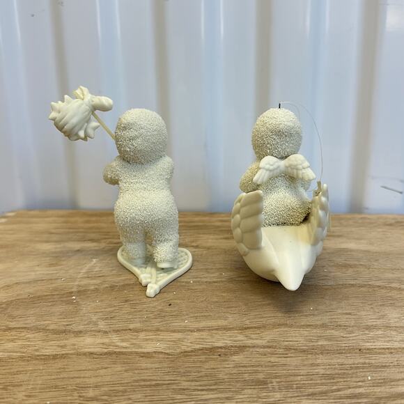 Dept 56 Snowbabies “There’s No Place Like Home” and “Fly Me To The Moon” - Picture 4 of 12